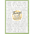 A CLOSEKNIT CLASS THINGS THAT MAKE ME HAPPY POSTER