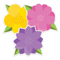 A TEACHABLE TOWN FLOWERS CUT-OUTS