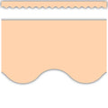 PEACH SCALLOPED BORDER TRIM