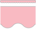 PASTEL PINK SCALLOPED BORDER TRIM