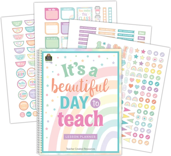 Pastel Pop Lesson Planner