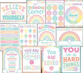 Pastel Pop Calming Strategies Small Poster Pack