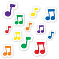 MUSIC NOTES HOT SPOTS STICKERS 880 PC