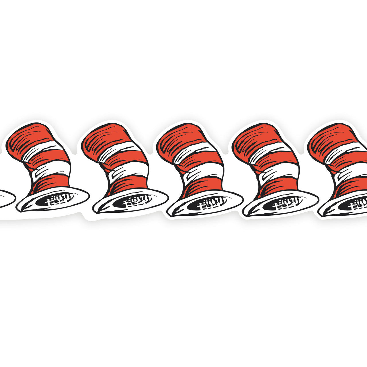 CAT IN THE HAT_x0099_ DIE-CUT BORDER