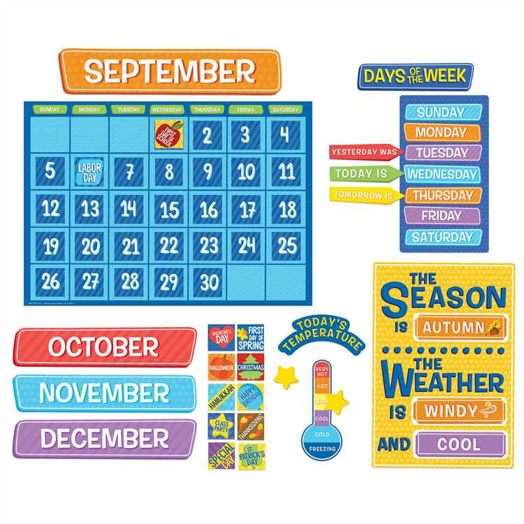 A TEACHABLE TOWN CALENDAR BULLETIN BOARD