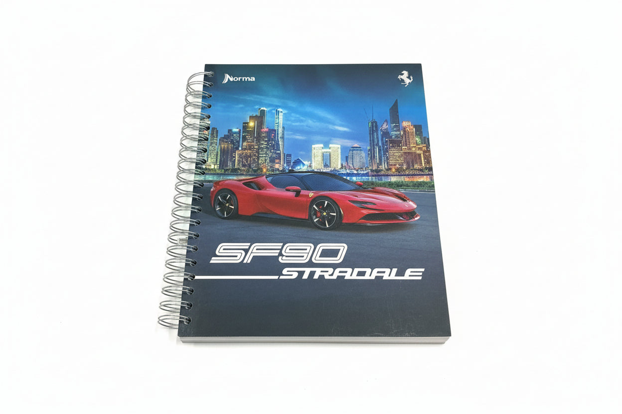 Libreta Ferrari 10 Div | Durabook | 400 pg
