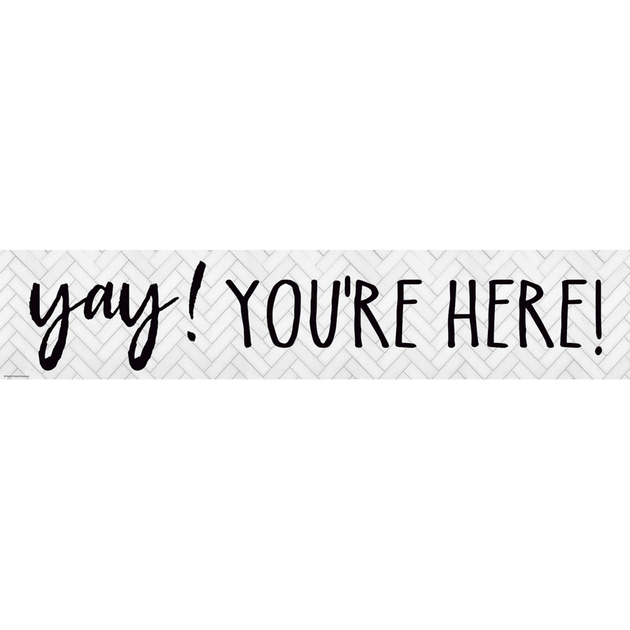 MODERN FARMHOUSE YAY! YOU_x0092_RE HERE! BANNER