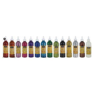 GLITTER GLUE ORANGE 4 OZ