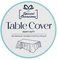 Table Cover | Heavy Duty | Rectangular | Blue