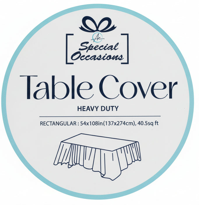 Table Cover | Heavy Duty | Rectangular | Blue