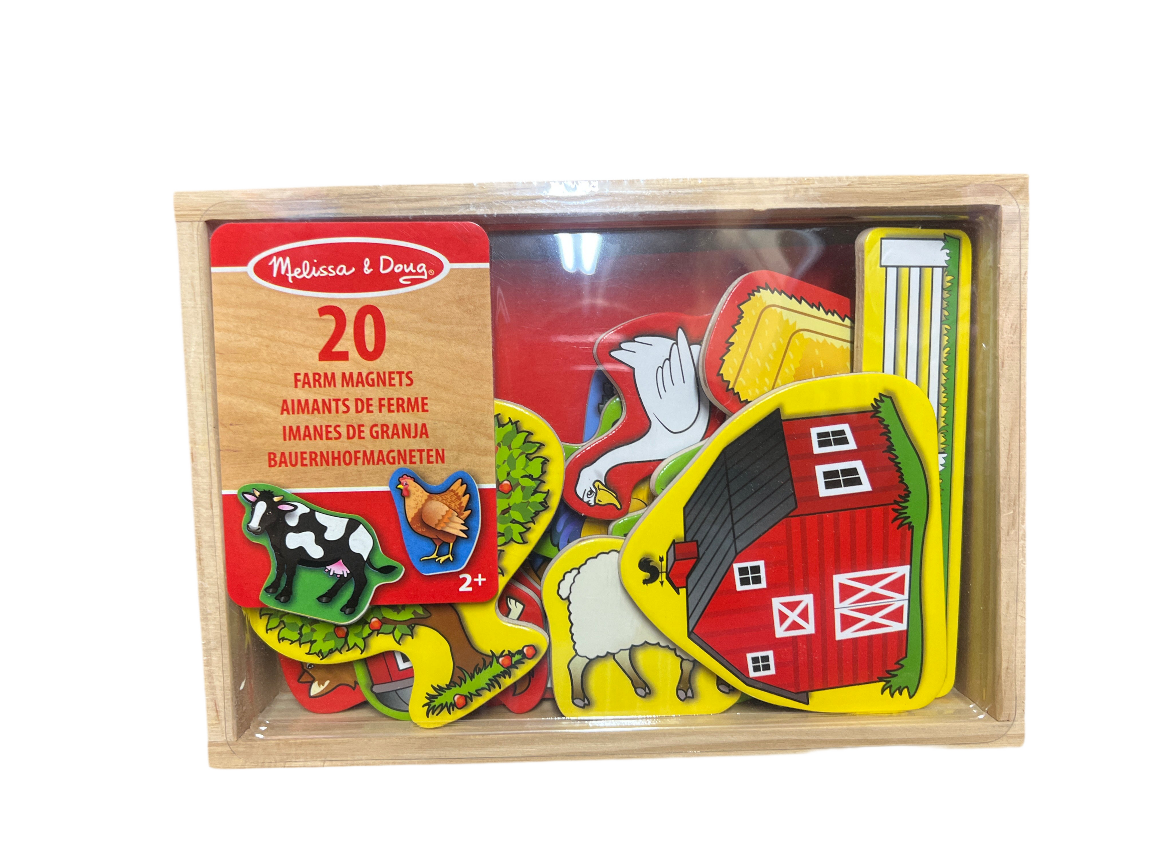 WOODEN FARM MAGNETS