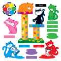 BULLETIN BOARD CURIOUS COLOR CATS