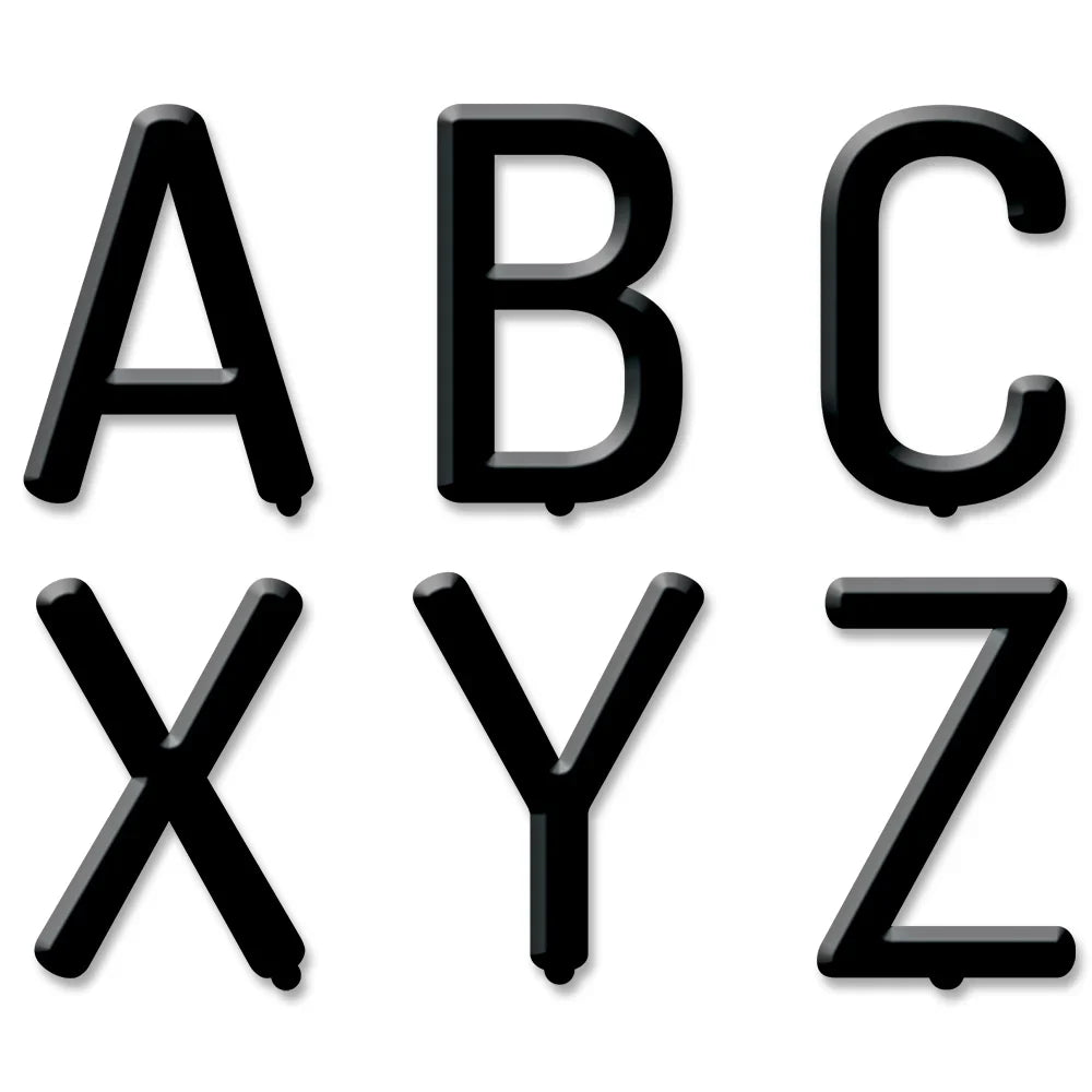 BLACK LETTER BOARD 2" STCIKERS 133 STICKERS