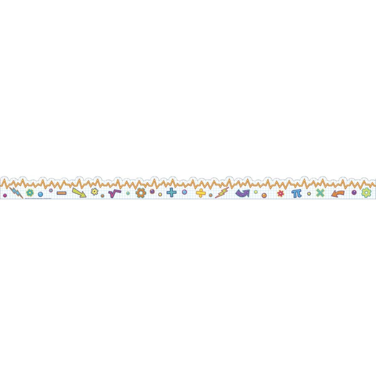 BORDER SCALLOPED COLOR MY WORLD GRAPH