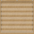BURLAP 7 POCKET CHART MEASURES 28" X 28".