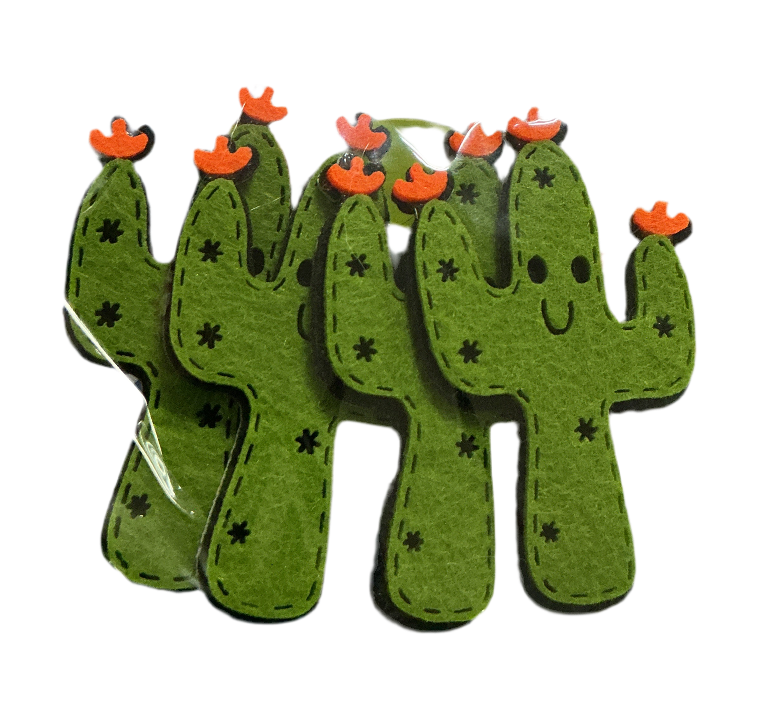 Felt Cactus | 4CT | 2.75"x1.6"