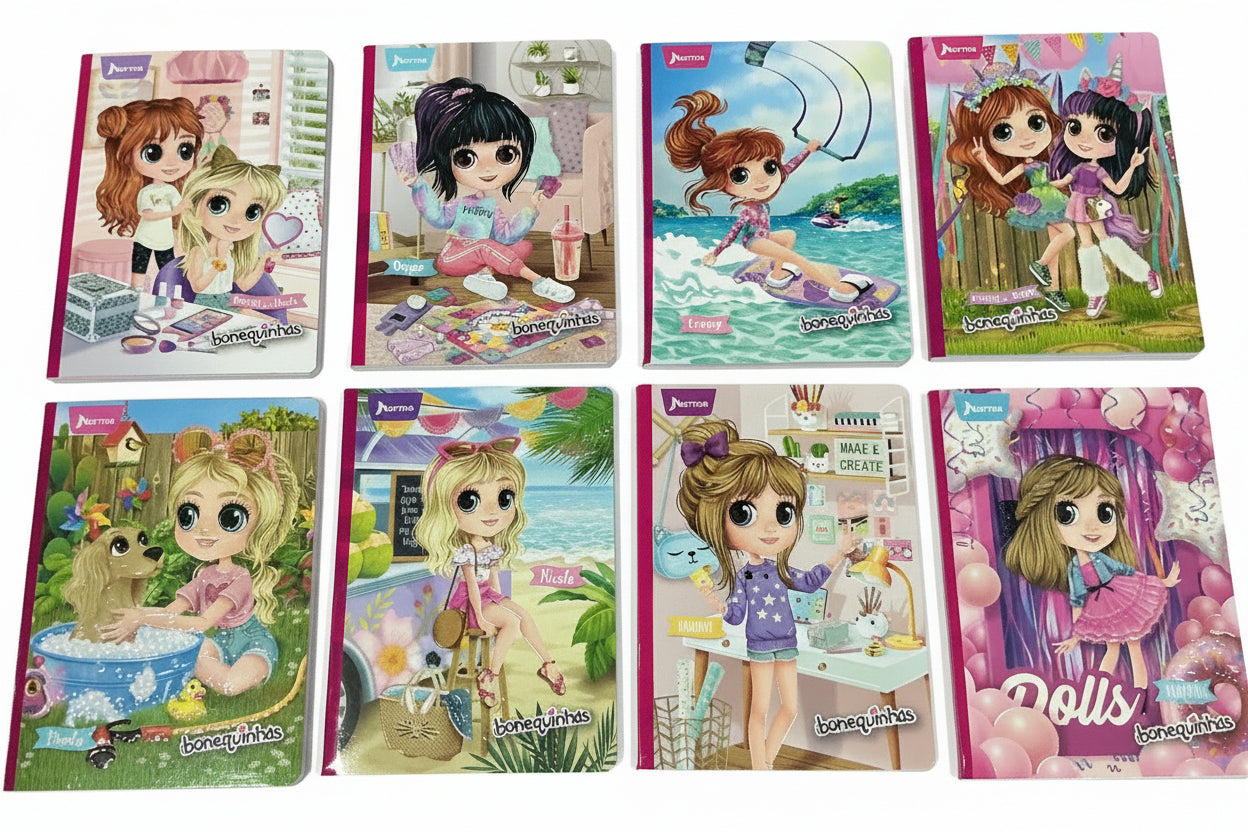 Libretas Bonequinhas | GDE |  200 pg