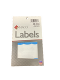 BLUE BORDERED NAME BADGE LABEL