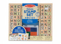 Deluxs Wooden Stamp Set | A.B.C 1.2.3