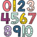 OH HAPPY DAY JUMBO NUMBERS BULLETIN BOARD