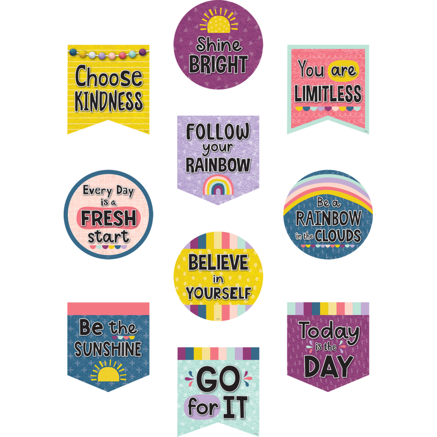 OH HAPPY DAY POSITIVE SAYINGS ACCENTS