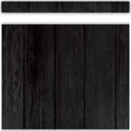 BLACK WOOD STRAIGHT BORDER TRIM