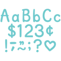 LIGHT TURQUOISE 4" MODERN CLASSIC LETTERS COMBO PA