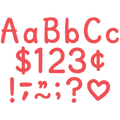 MELON RED 4" MODERN CLASSIC LETTERS COMBO PACK
