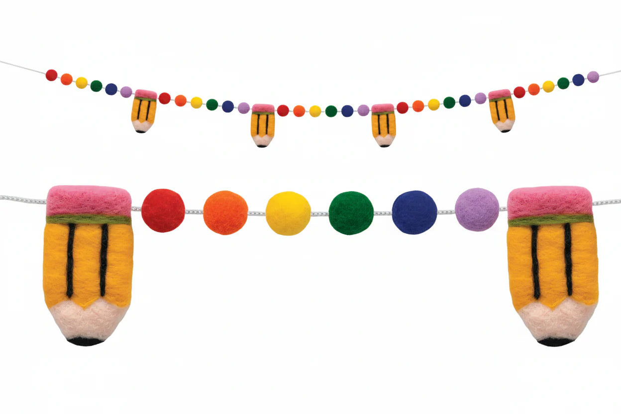 Colorful Pencils Garland