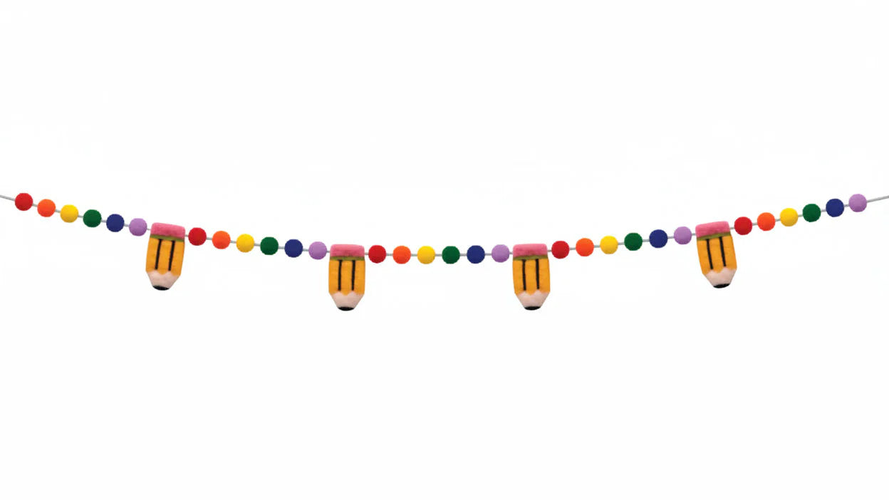 Colorful Pencils Garland
