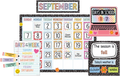 COOL FOR SCHOOL CALENDAR BULLETIN BOARD SET 100 PCS