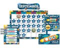 Outer Space Crew Calendar Bulletin Board
