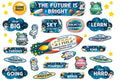 Outer Space Crew The Future Is Bright Mini Bulletin Board