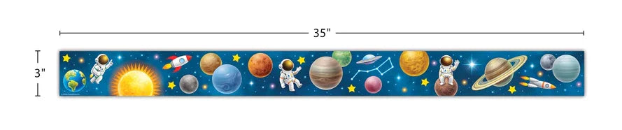 Outer Space Crew Straight Border Trim