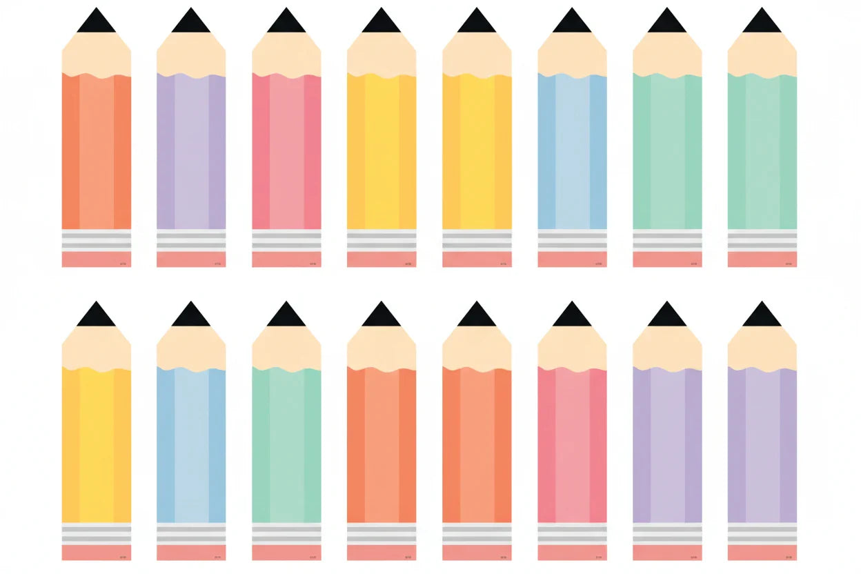 Cool for School Pencils Accents