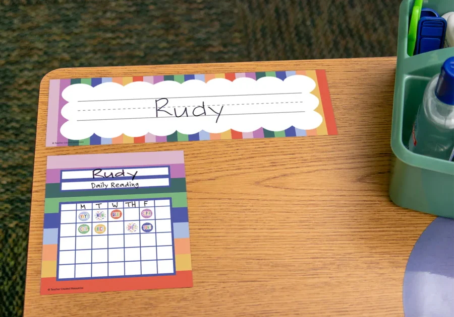 Color Crush Flat Name Plates