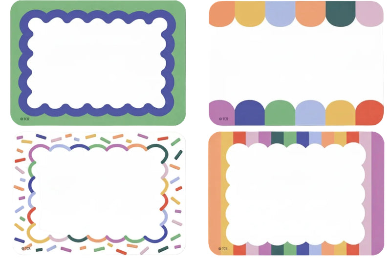 Color Crush Name Tags/Labels - Multi-Pack