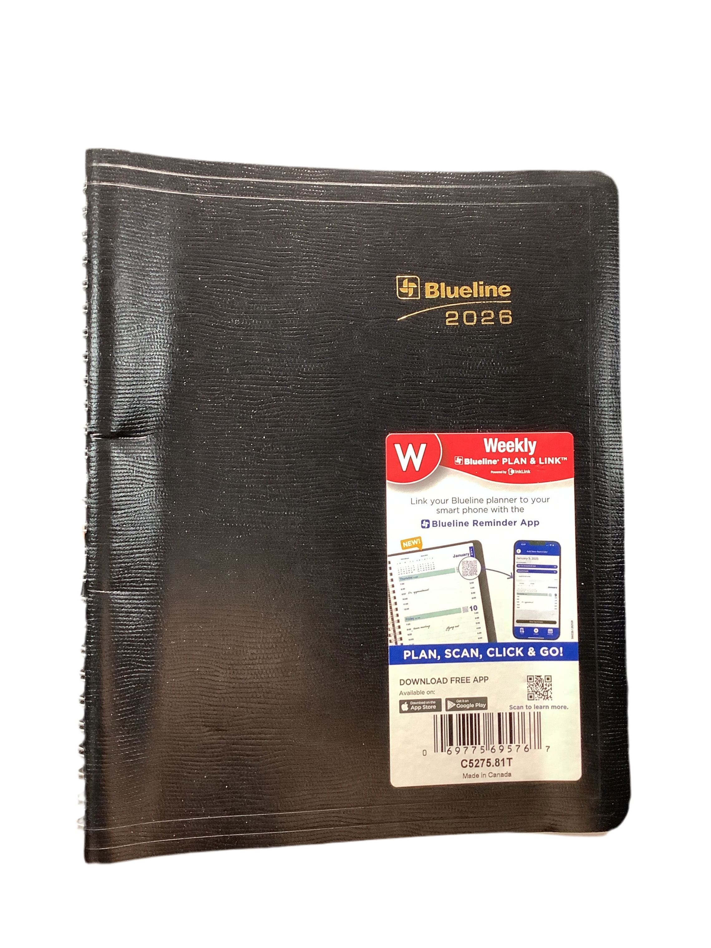 WEEKLY PLANNER BLK