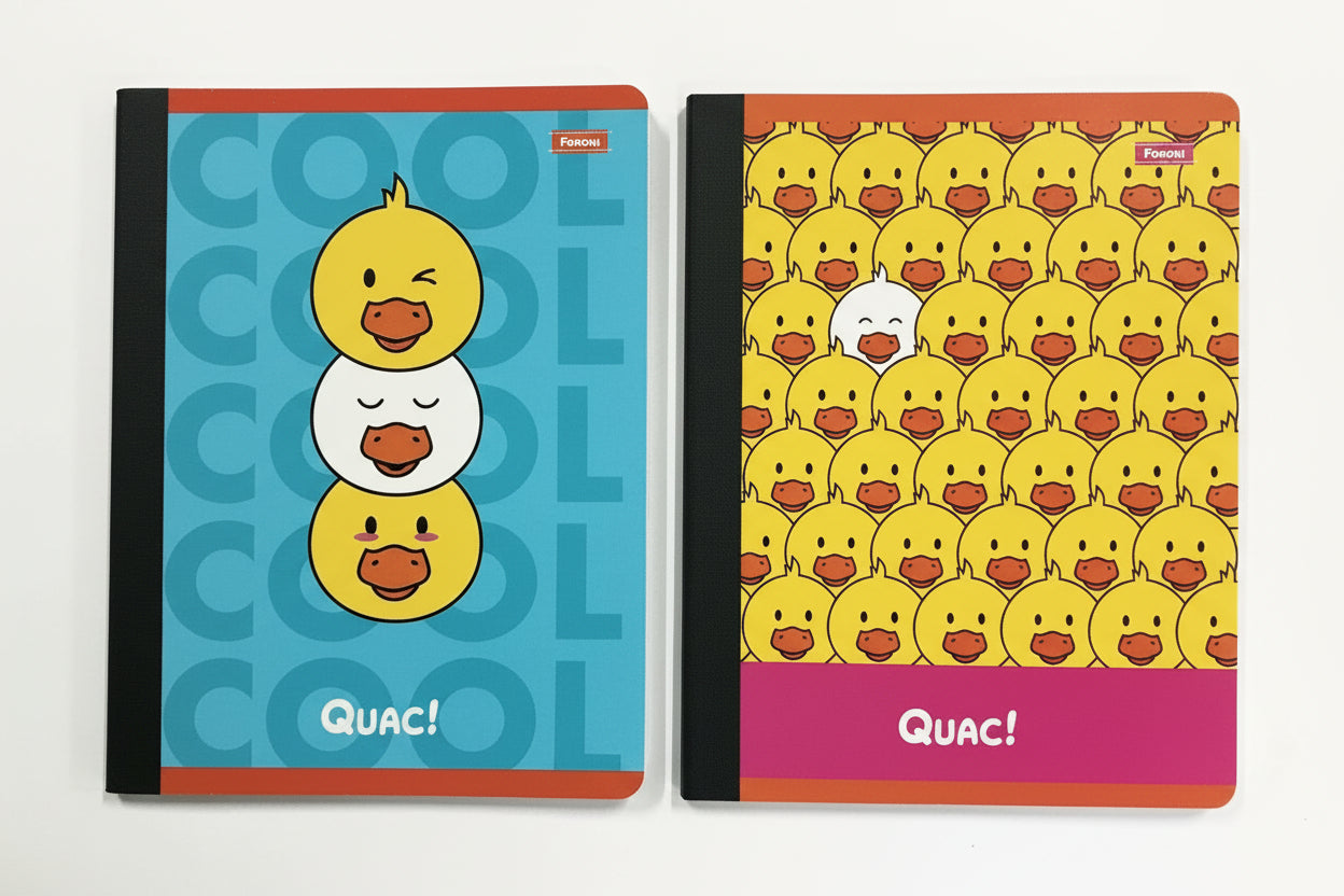 Libreta Tapa Flexible Quak | 100 Hojas