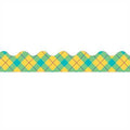 BORDER PLAID ATTITUDE YELLOW