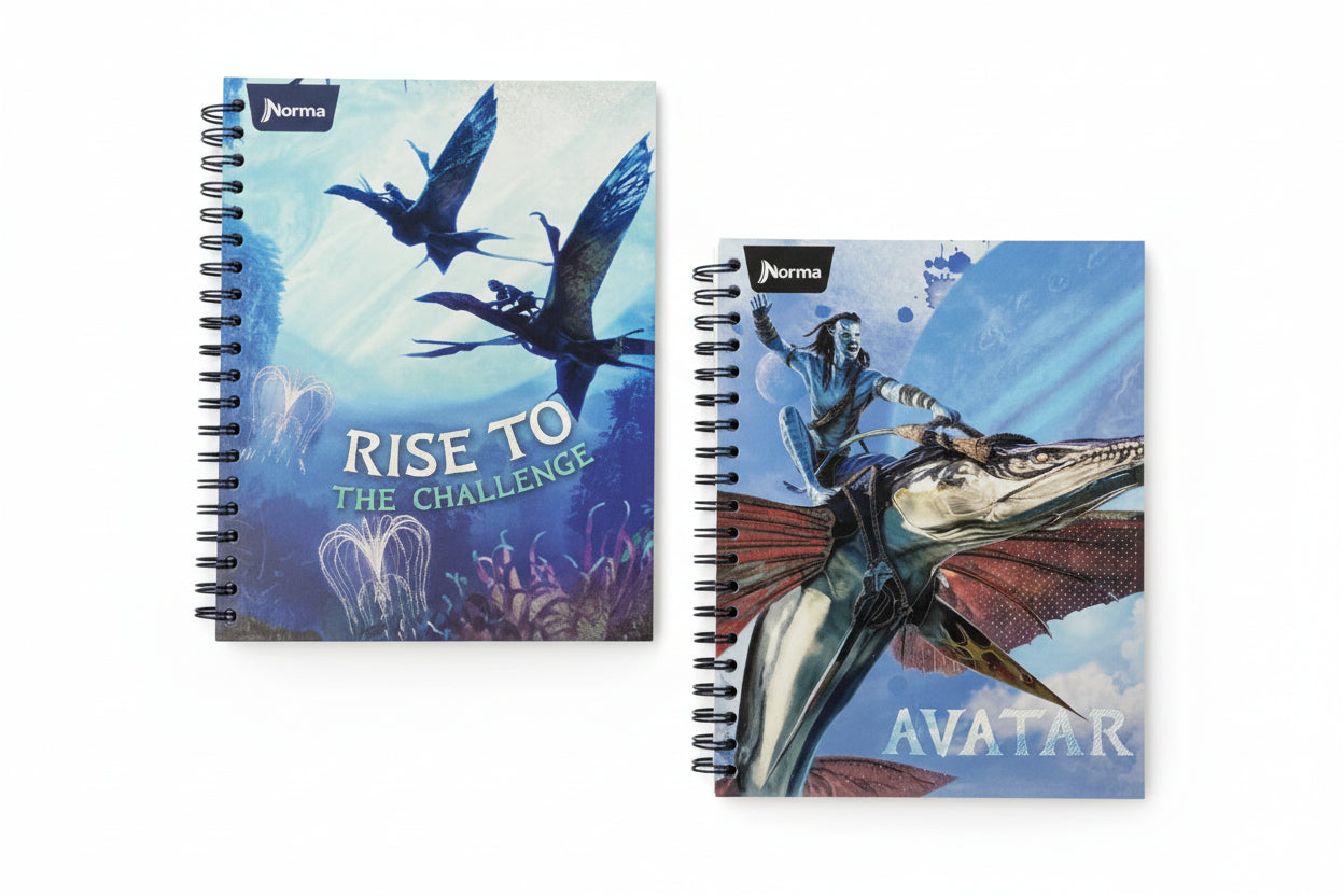 Libreta Avatar | 10 Div | Argolla | 200 pg