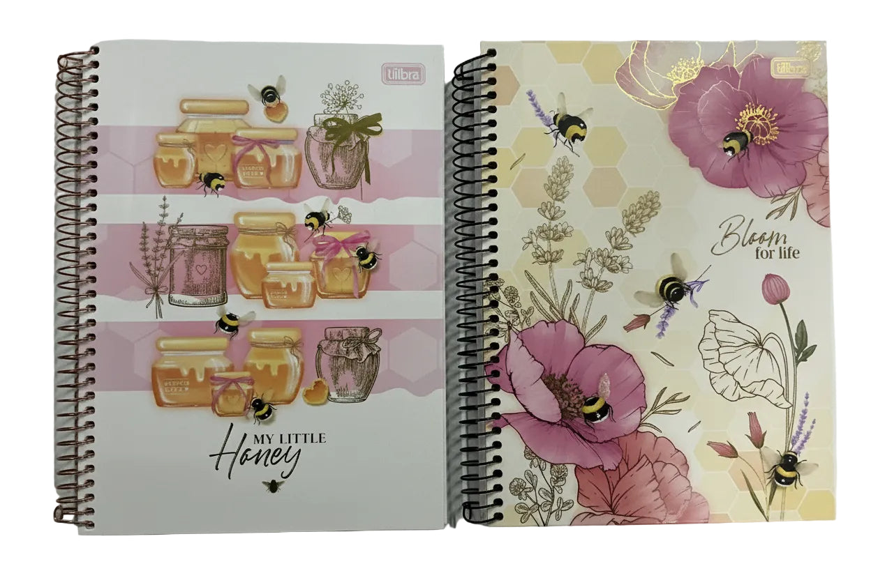 Libreta Universitaria Honey Be | 160 hojas  | 10 Matérias