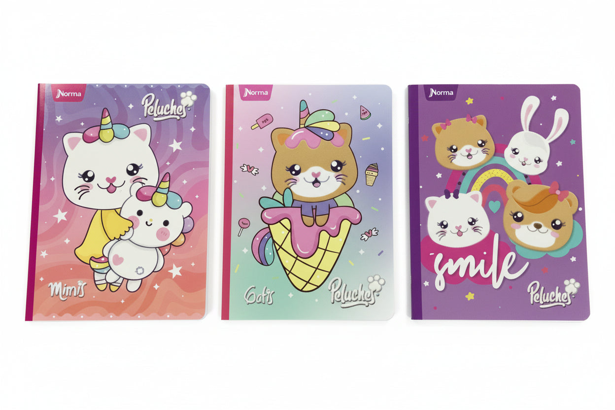 Libreta Peluche Fantyasy | GDE | 200 pg