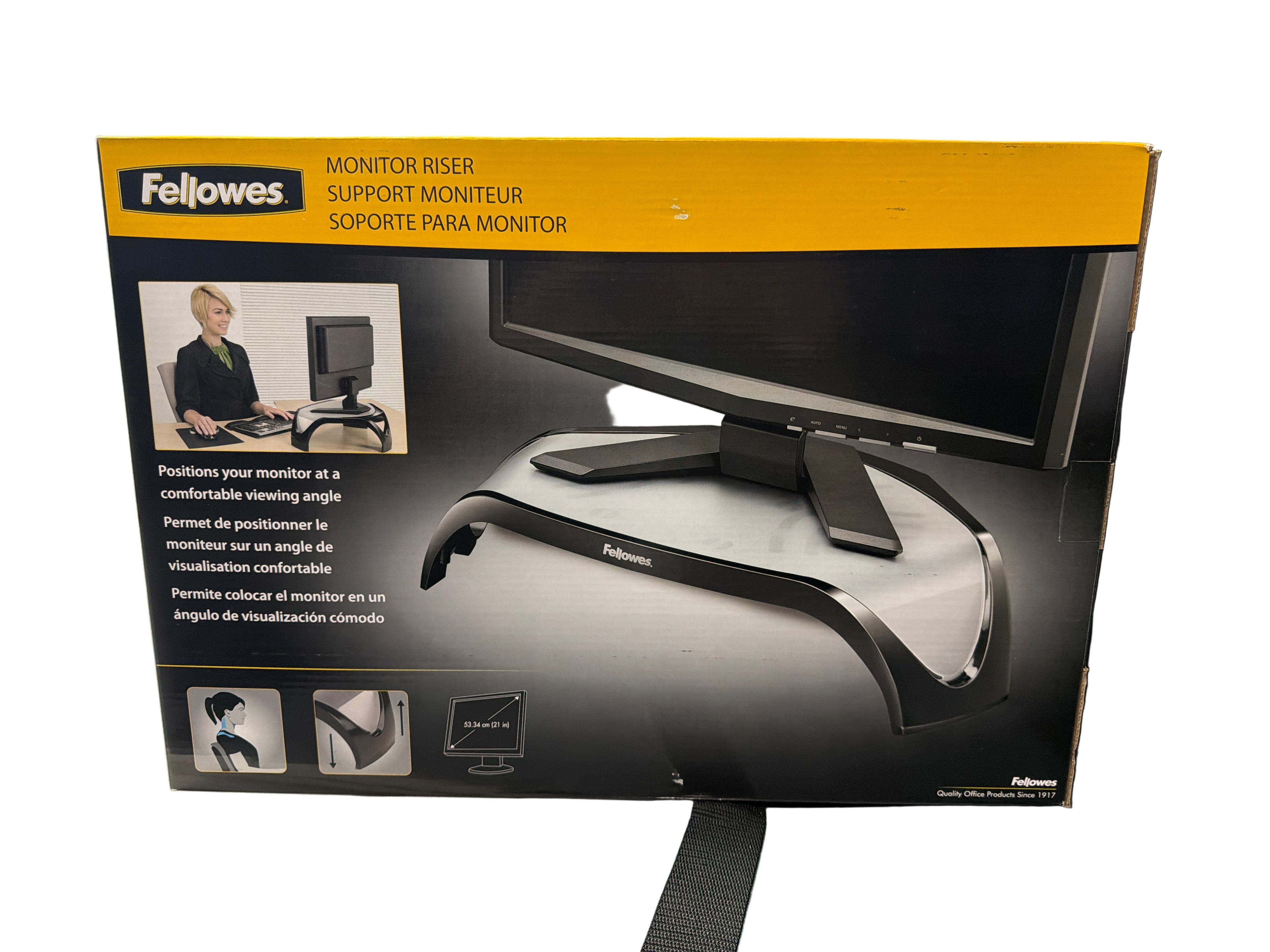 SMART SUITES CORNER MONITOR RISER