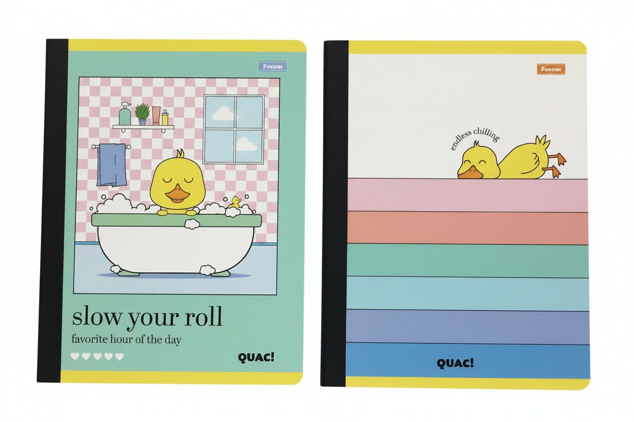 Libreta Tapa Flexible Quak | 100 Hojas