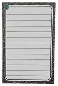 Cool For School Composition Lined Chart