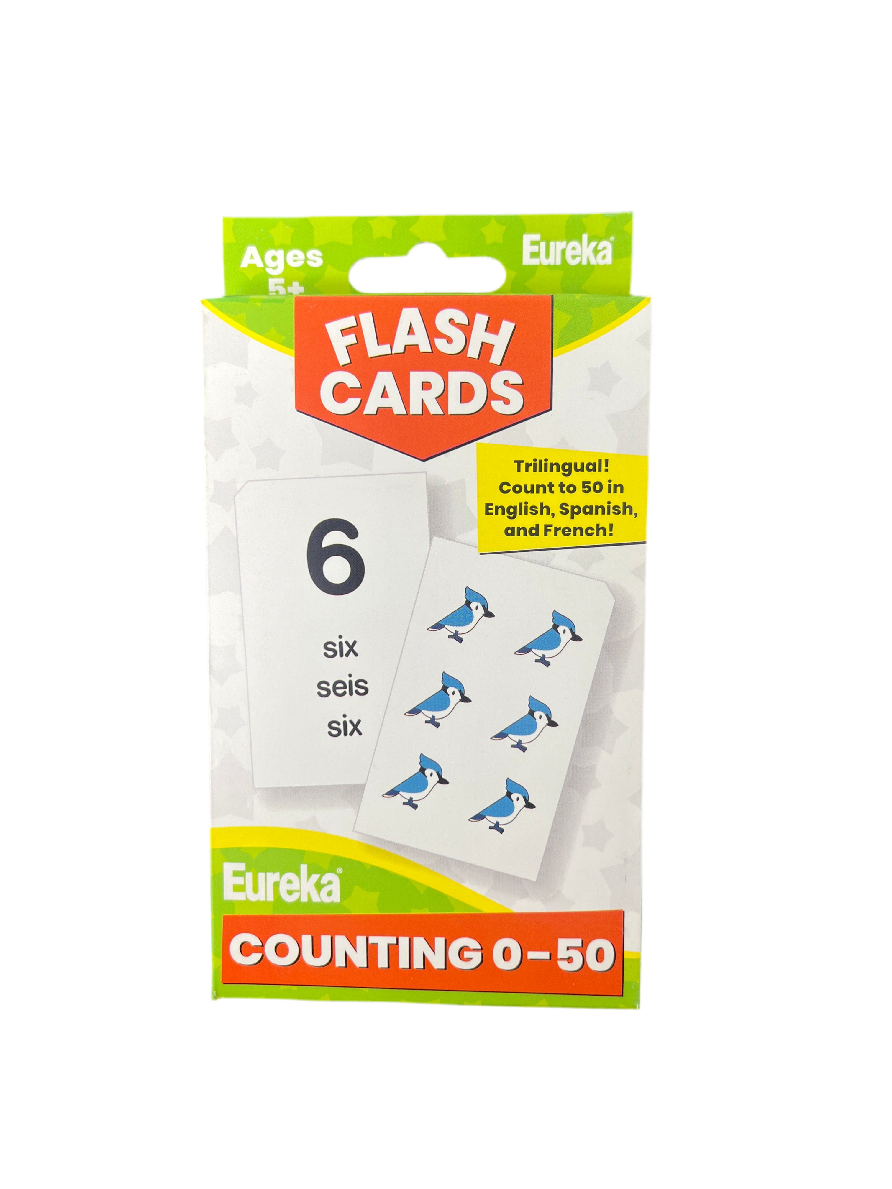 COUNTING 0-50 FLASHCARDS