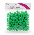 COUSIN DIY POM-POMS | 100PKG  | Green | 1/2 "