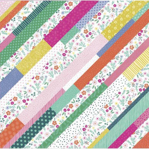 PATTERNED PAPER BOY HANDS SINGLE 12X12