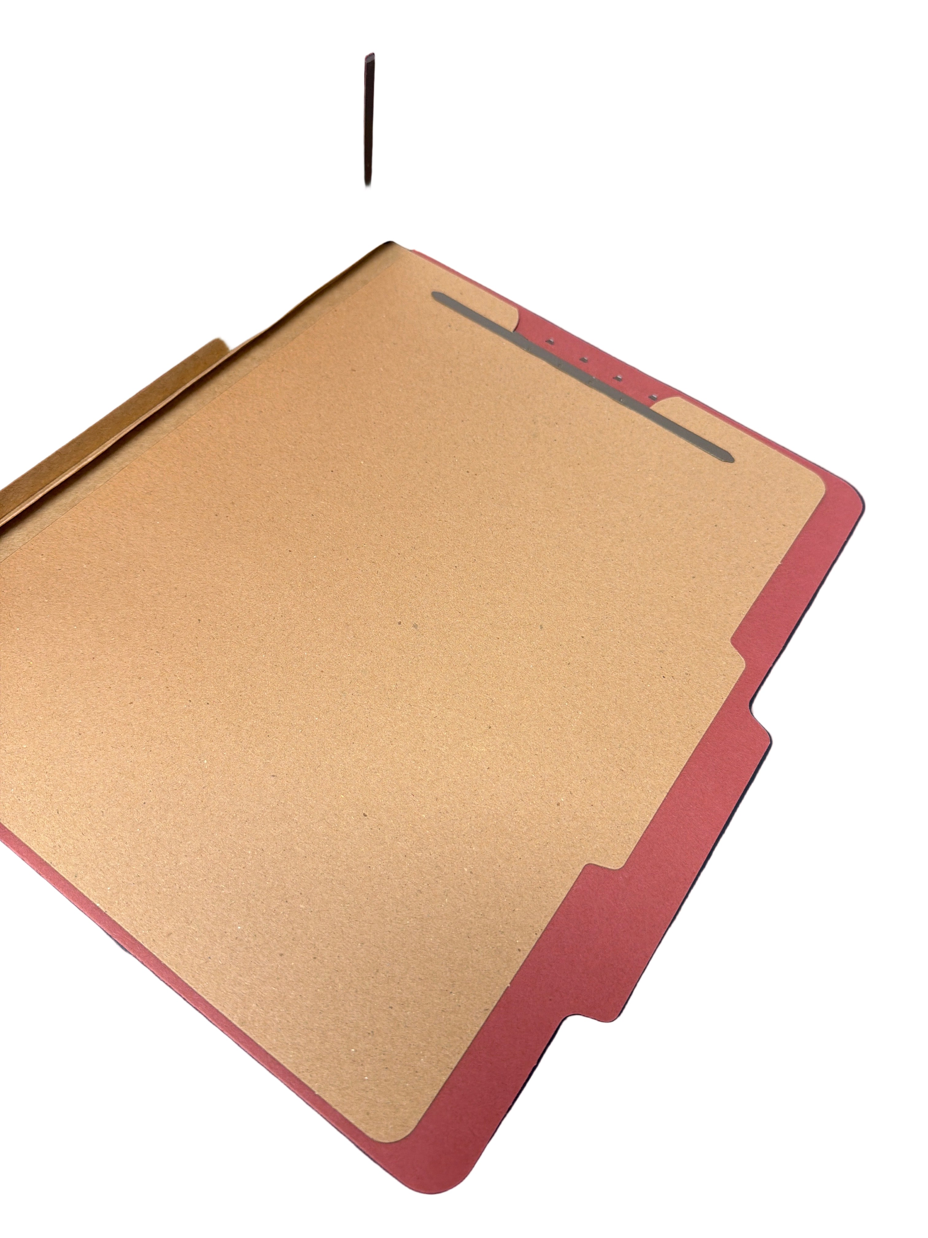 Partition Folder | Red | Letter | 1 Partition | 10 Box